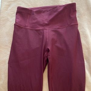 Lululemon Burgundy Align Leggings